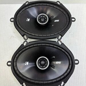 Kicker 43DSC6804 DS Series 6"x8" 2-Way Car Speakers 4 OMS Pair TESTED